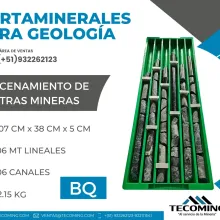 PORTAMINERALES PARA GEOLOGÍA - BQ ALMACENAMIENTO MINEROS 