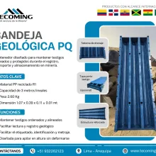 BANDEJAS PORTA TESTIGO - PORTAMINERALES PARA LA CONSERVACIÓN