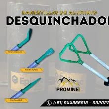 Barretilla de Aluminio Desate seguro.