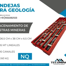 PORTAMINERALES PARA GEOLOGIA NQ - PROTECCION SEGURA Y DURADE