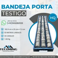 BANDEJAS PORTA TESTIGO HQ - PROTECCION TOTAL Y ALTA RESISTEN