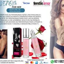 Venom Feromone Woman - 100 Ml - Sexshp Ofertas juguetes lub