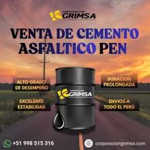 VENTAS DE CEMENTO ASFALTICO PEN 85 100