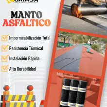 VENTA DE MANTO ASFALTICO DE ALTA CALIDAD