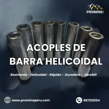Acoples Helicoidales Conexión Segura para Sistemas de Ancla