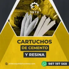 CARTUCHO DE RESINA Y DE CEMENTO - SUYU 