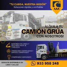 ALQUILER DE CAMIÓN GRÚA HIAB 477 XS 