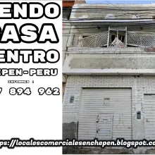 VENDO CASA COMO TERRENO EN CHEPEN PERU