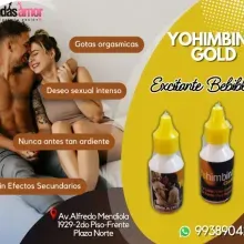 YOHIMBINA GOLD EXITANTE PARA DAMAS 