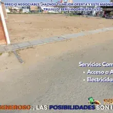 TERRENO CERCA DE LA ESQUINA A LA VENTA TRUJILLO las Orquí