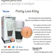 Pretty Love Kitty Vagina juguetes lubricantes retardantes p