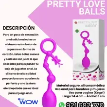 Pretty Love Balls juguetes anal juguetes lubricantes retard
