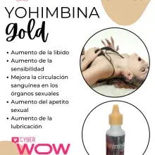 YOHIMBINA GOLD - AFRODISIACO PARA MUJERES tienda erotica